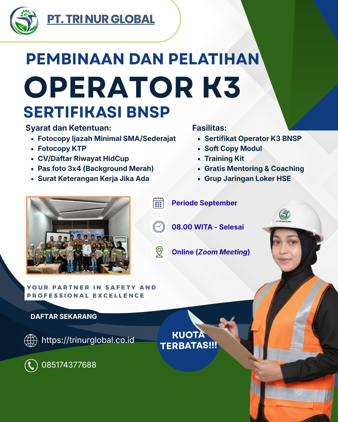Poster Operator K3 BNSP