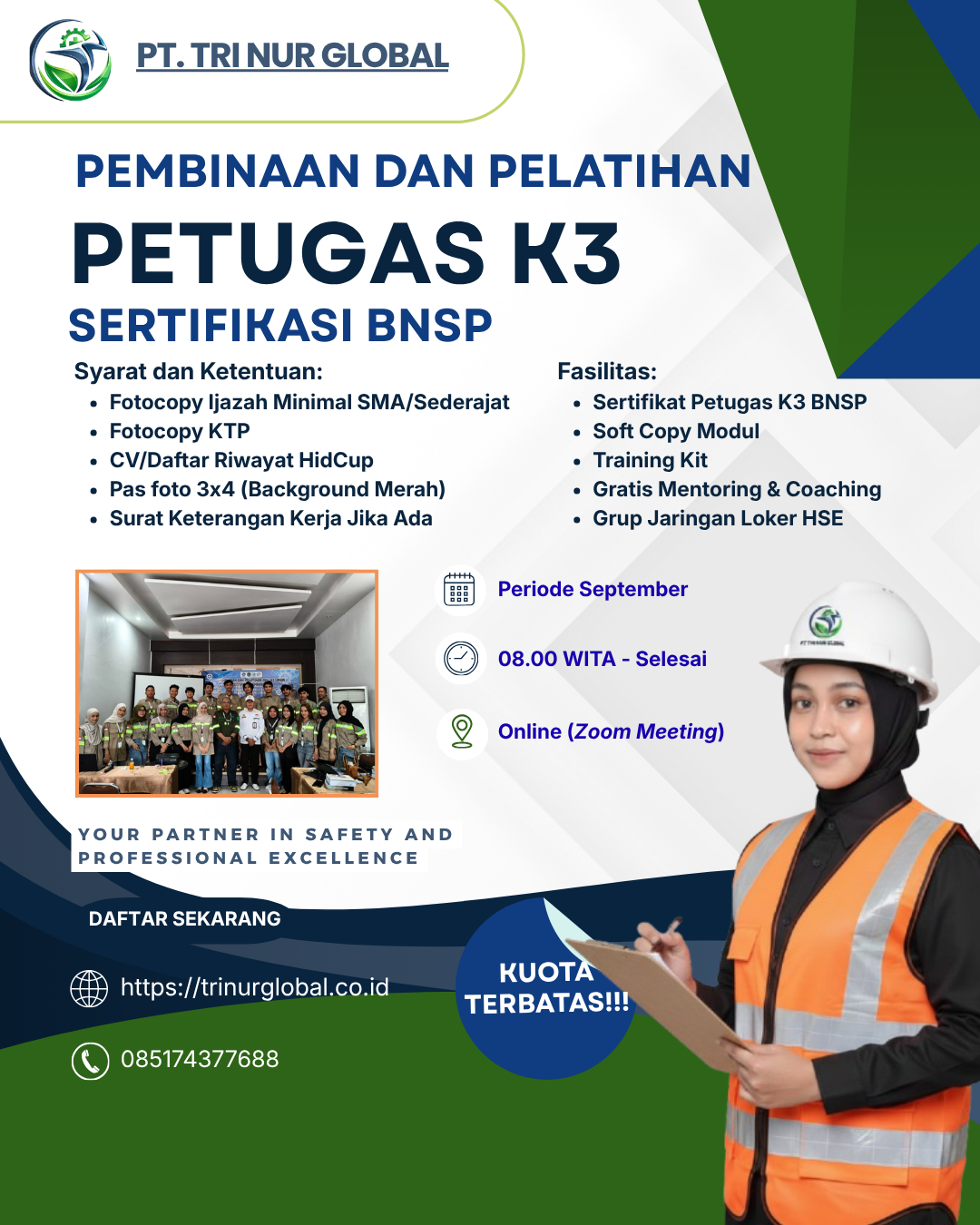 Poster Petugas P3K KEMNAKER
